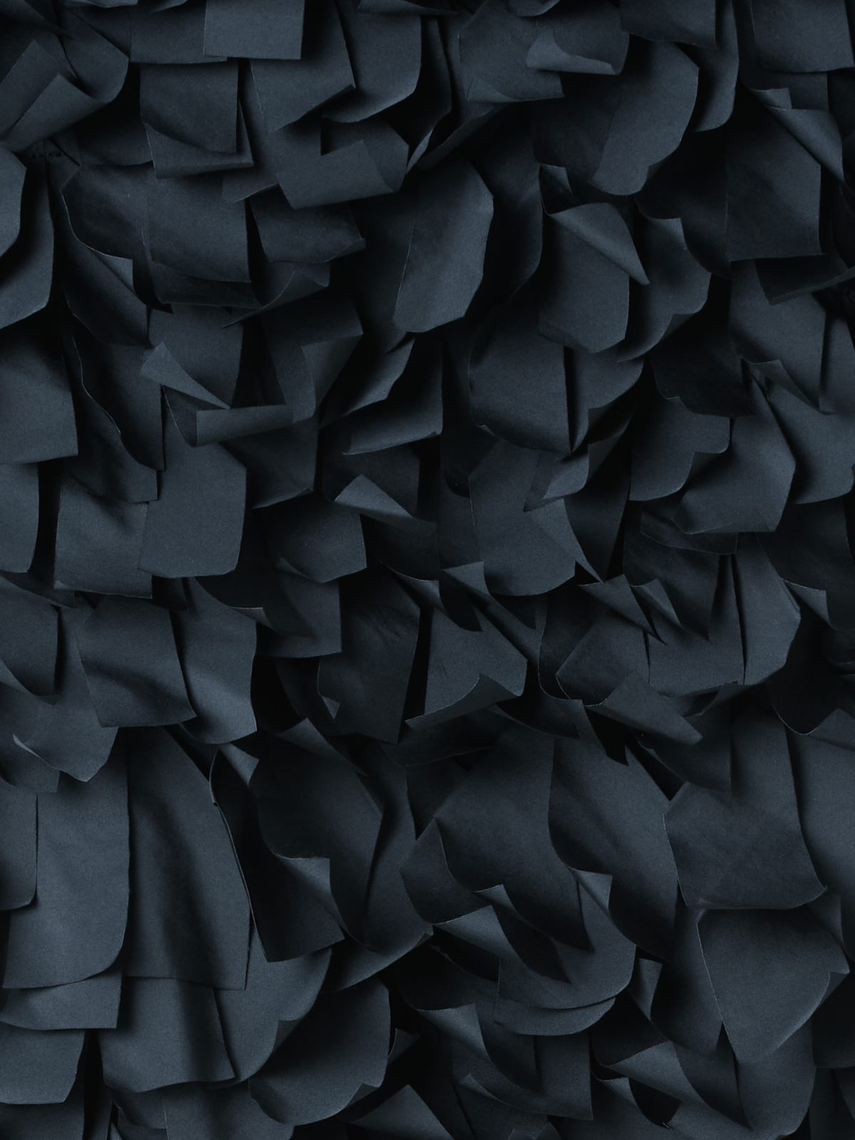 Designer Boxy Techno Top with Taffeta Ribbons - black - neutral