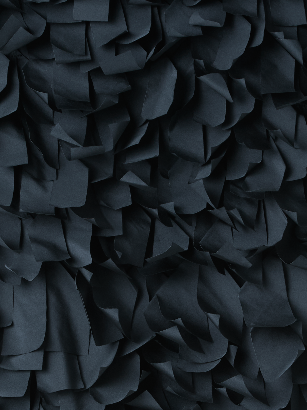 Designer Boxy Techno Top with Taffeta Ribbons - black - neutral