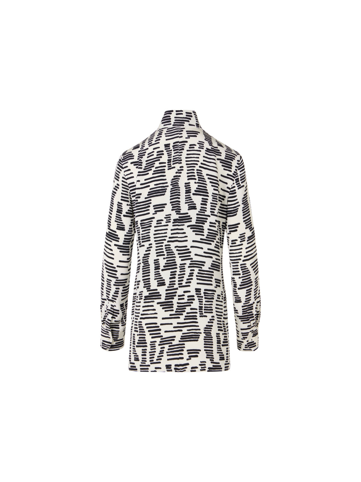 Designer Long-Sleeve Dance Movement Tunic Blouse - multicolor