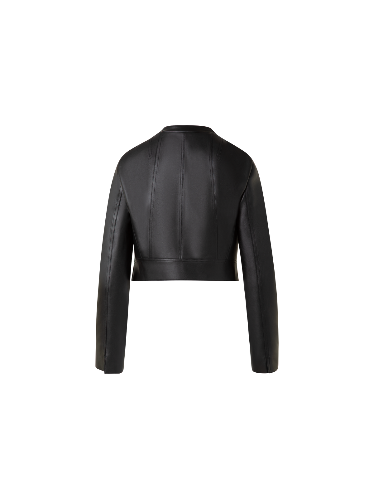 Asymmetrical Leather Biker Jacket – Akris Inc. Asymmetrical Leather Biker Jacket – Akris Inc.