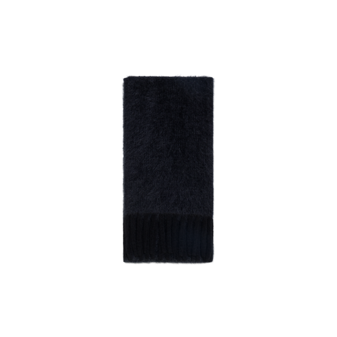 Fringed Cloud Cashmere Bi-Color Scarf
