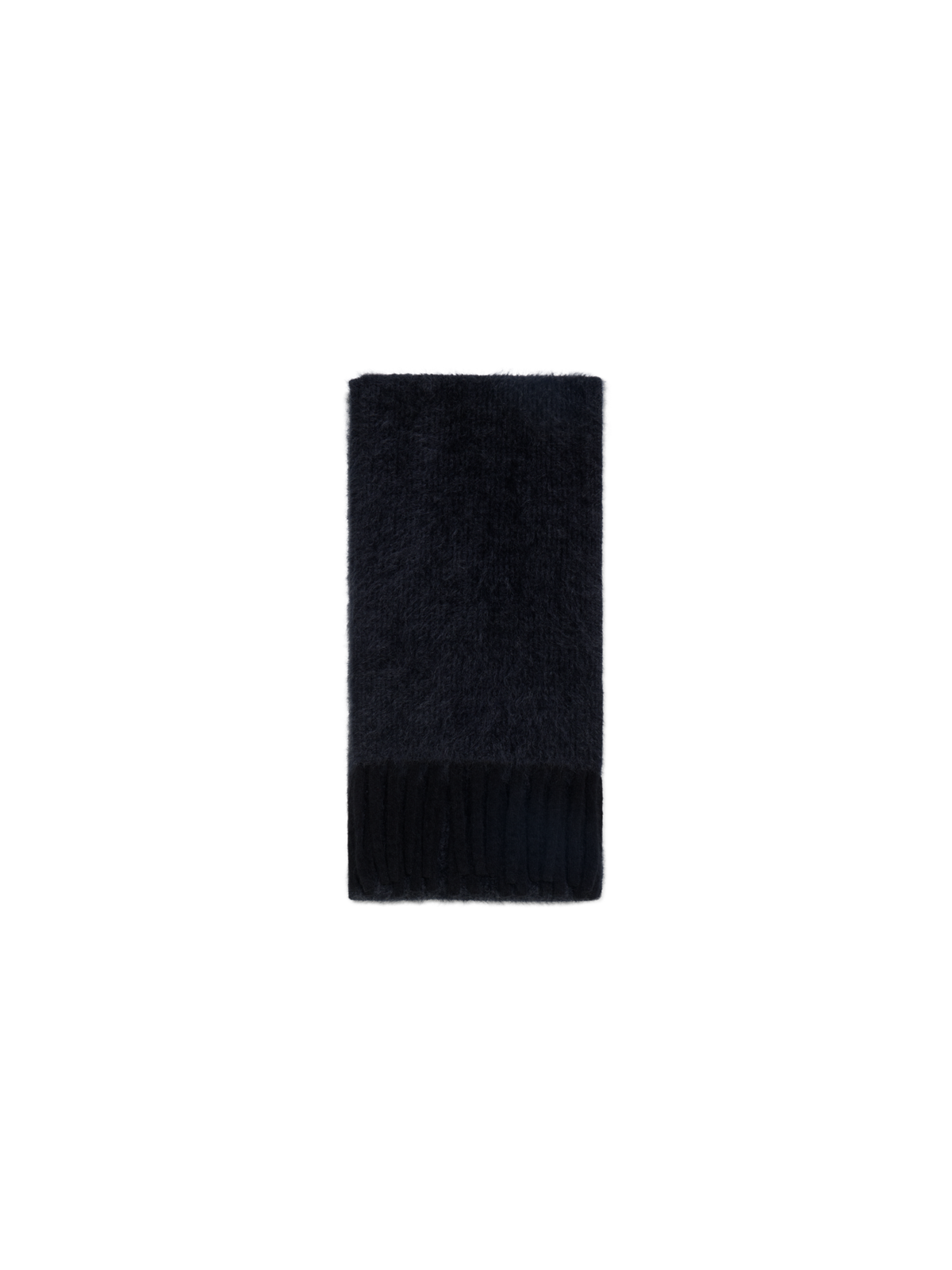Designer Fringed Cloud Cashmere Bi-Color Scarf - multicolor - black - grey