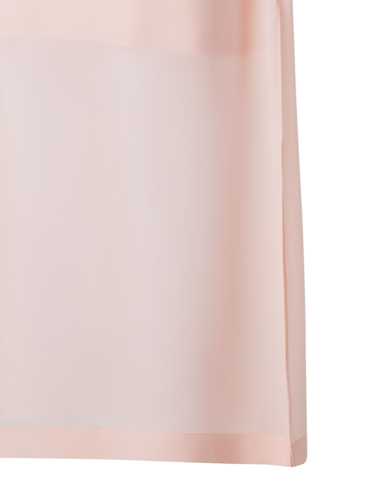 Designer Long Silk T-Shirt Dress - pastel - orange