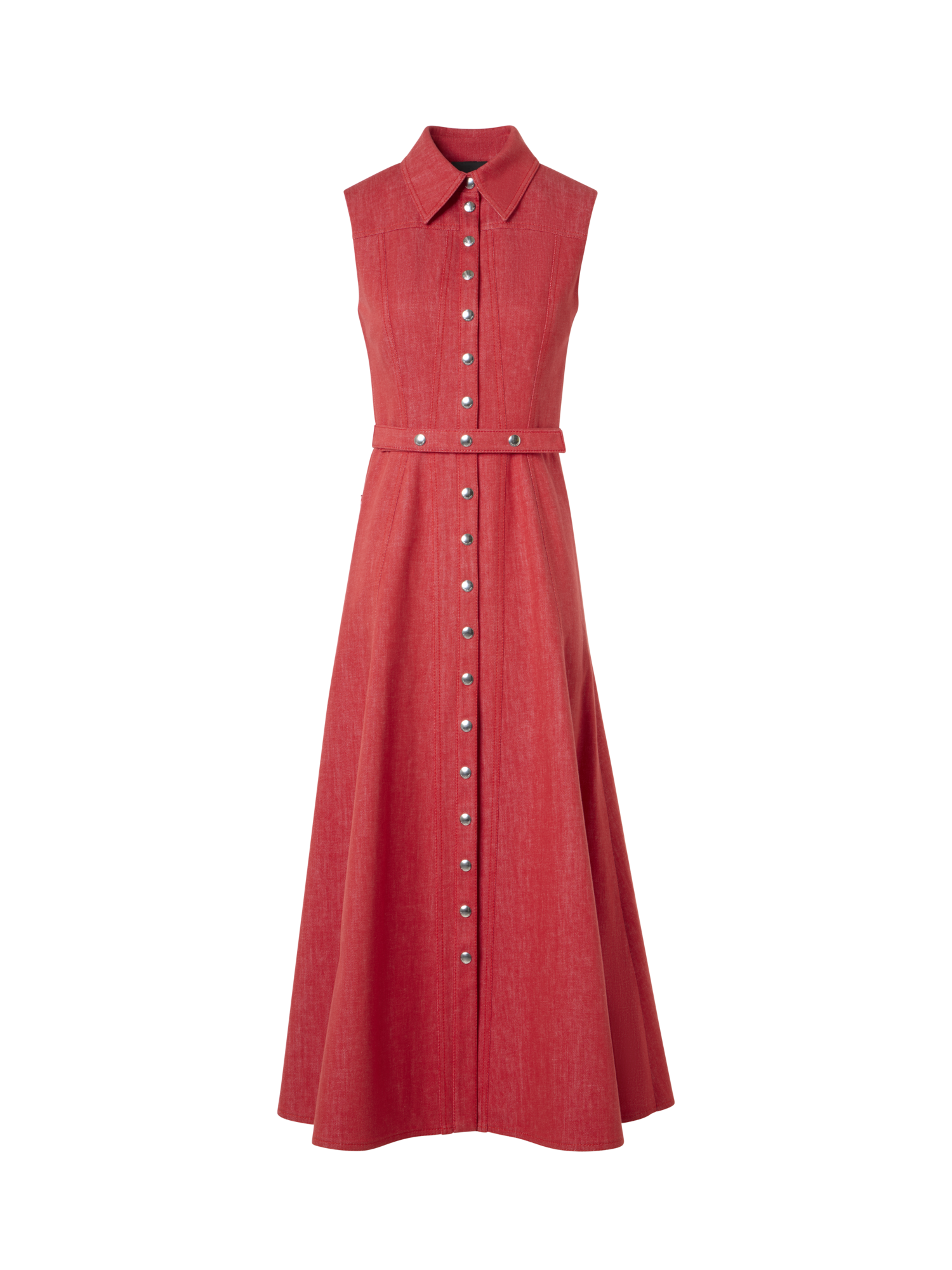 Midi Shirt Dress in Structured Cotton Silk Akris Inc. Midi Shirt Dress in Structured Cotton Silk Akris Inc.