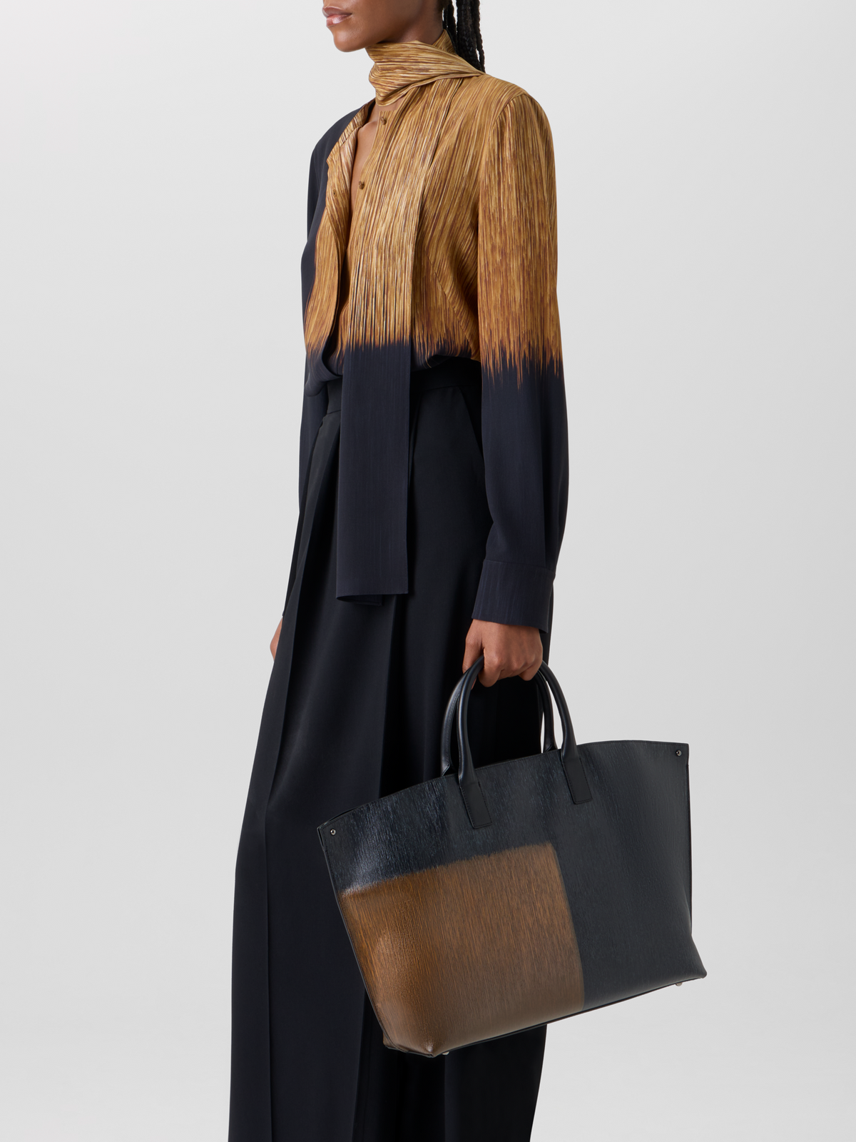 Designer Ai Medium Top Handle Tote - multicolor #editorial