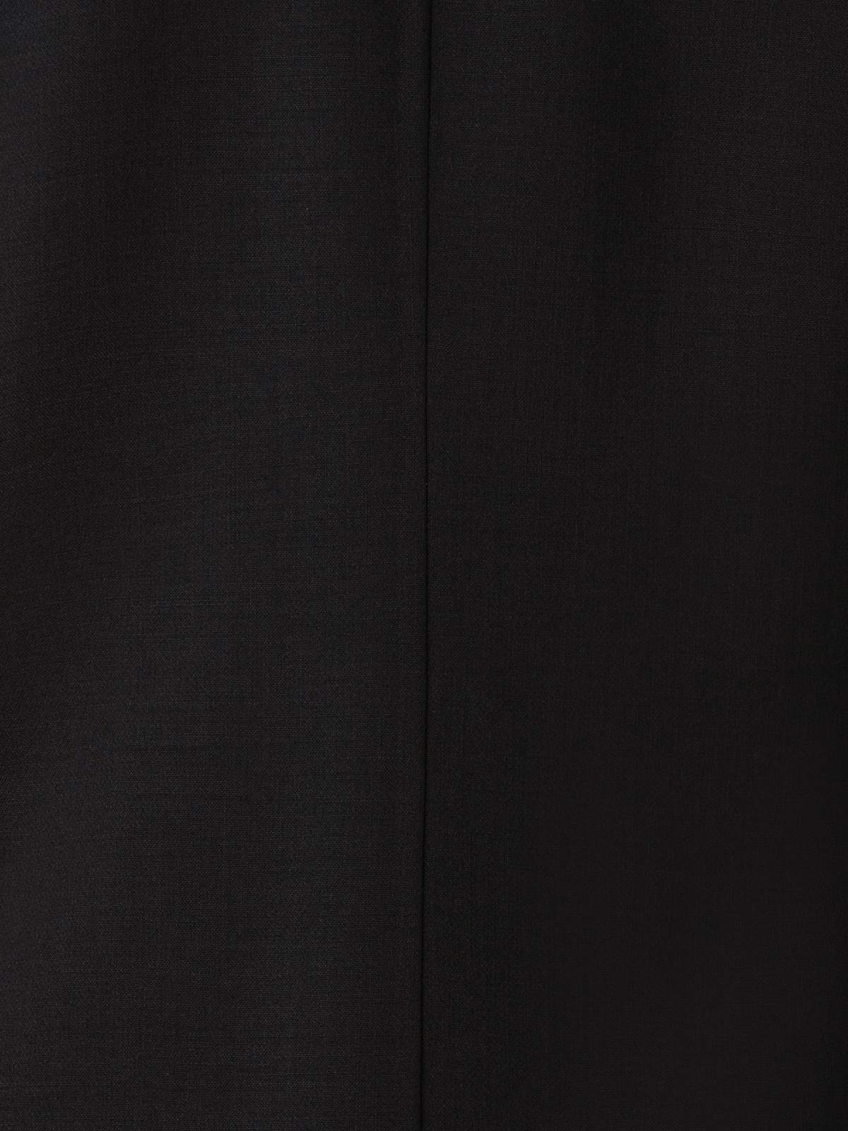 Designer Double-Face Blazer with Leather-Lined Collar - black