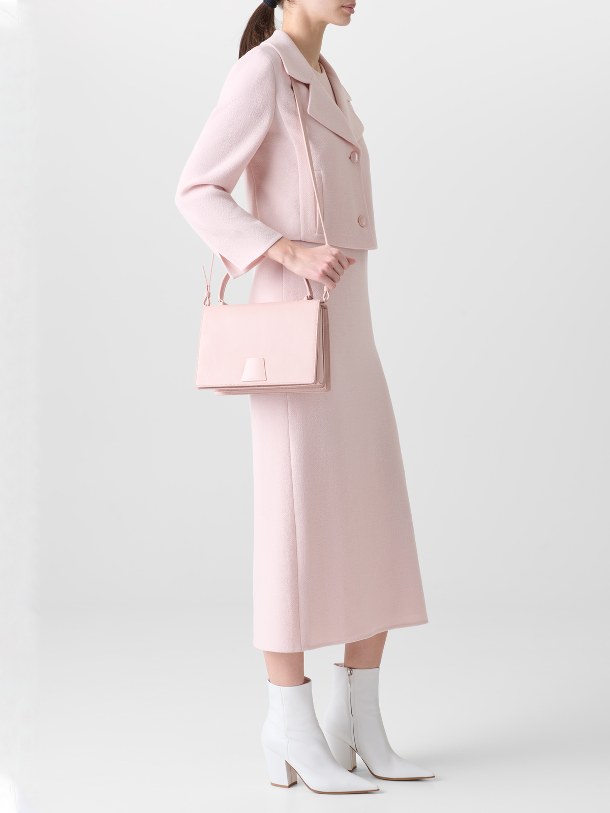 Designer Alice Medium Top Handle Bag - pastel - pink #editorial