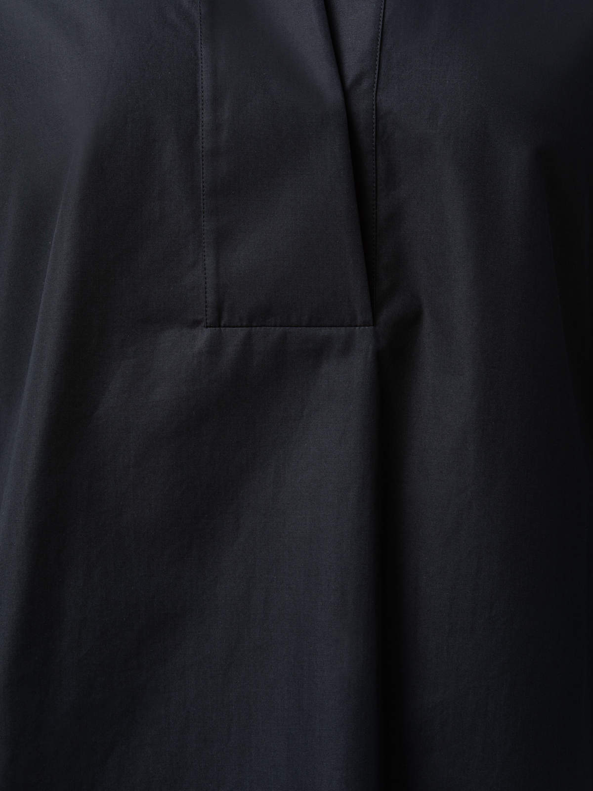 Designer Oversized Shirt with Kimono Sleeves - black