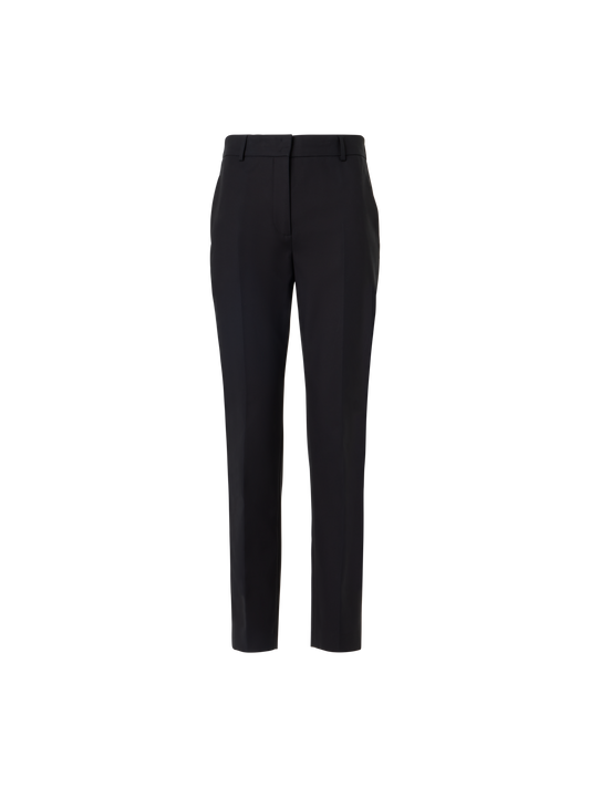 Designer Flavin Pants in Cotton Gabardine - black