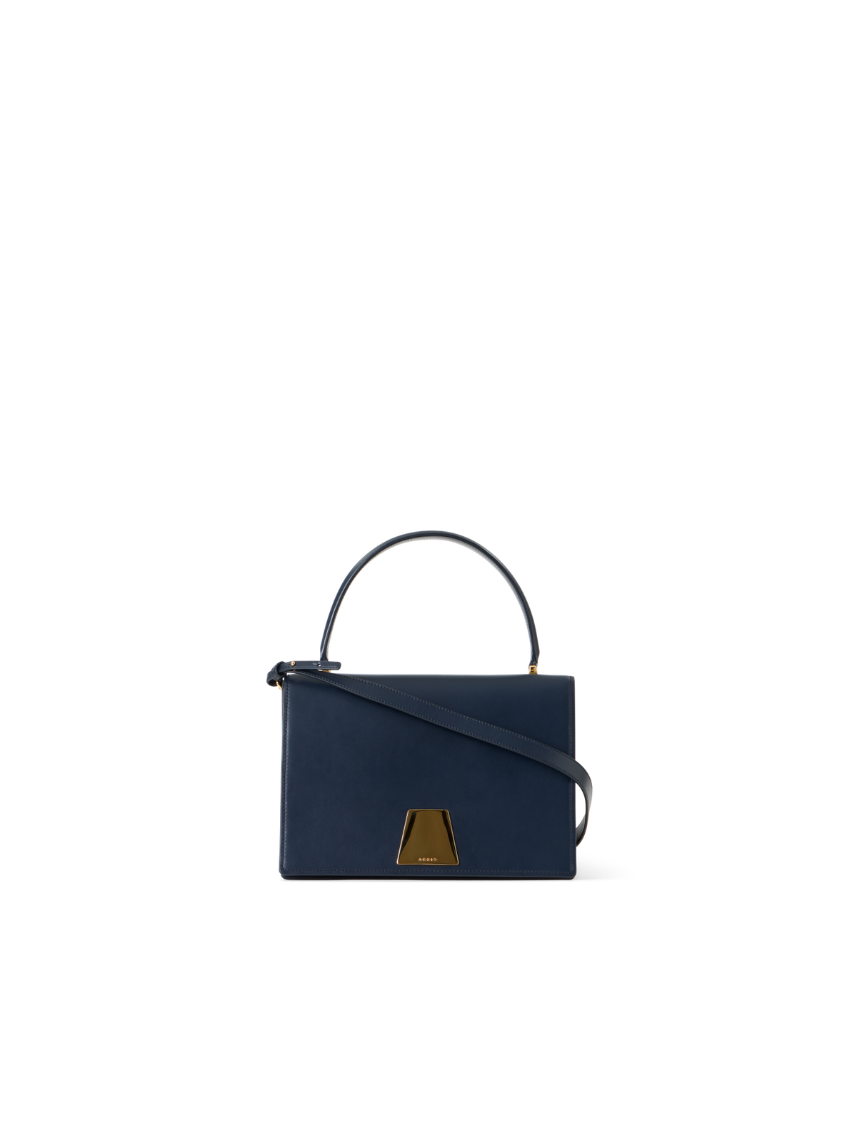 Designer Alice Medium Top Handle Bag - navy - blue - neutral