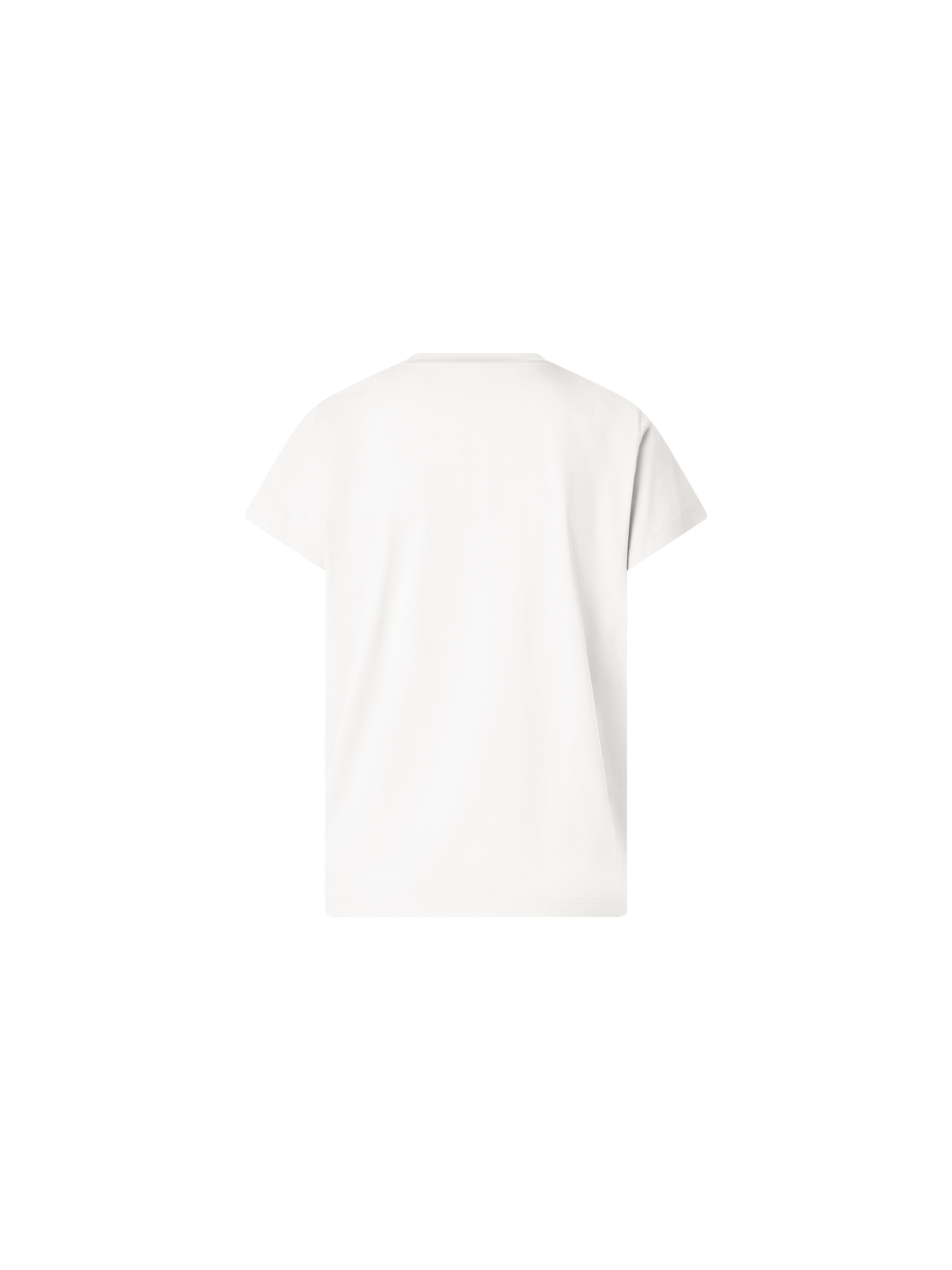 Designer Cotton Jersey T-Shirt - white