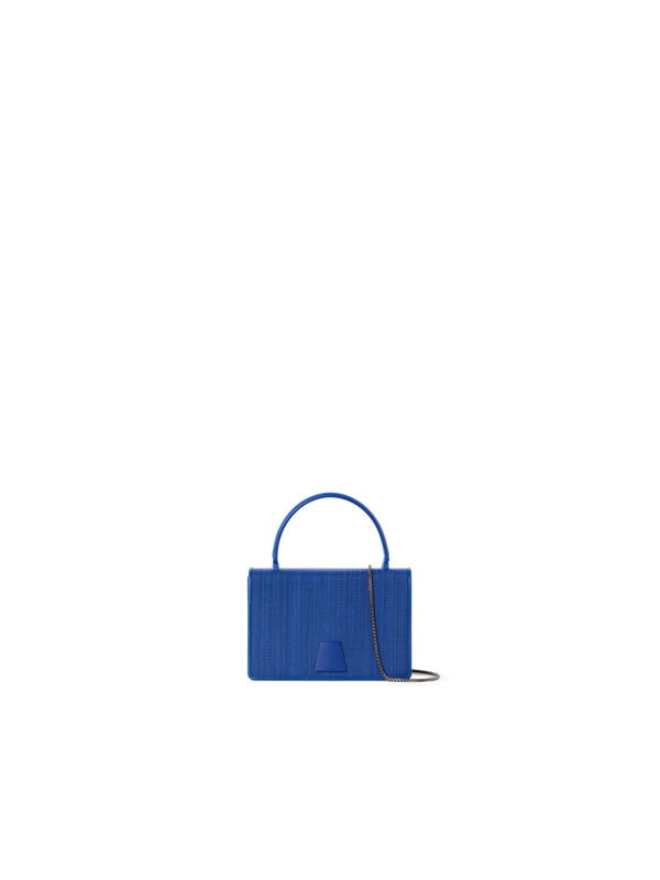 Designer Alice Mini Top Handle Bag - blue