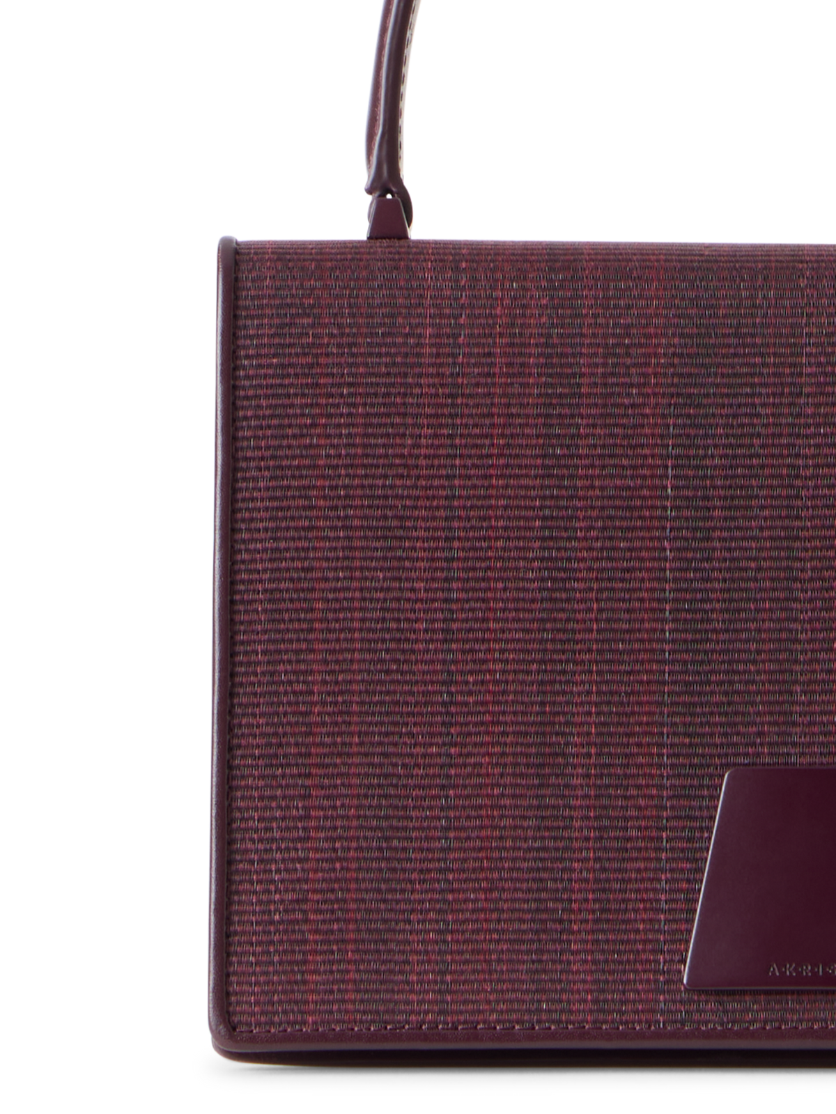 Designer Alice Small Top Handle Bag - wine
