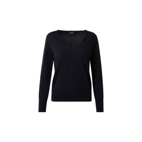 Cashmere V-Neck Knit Pullover