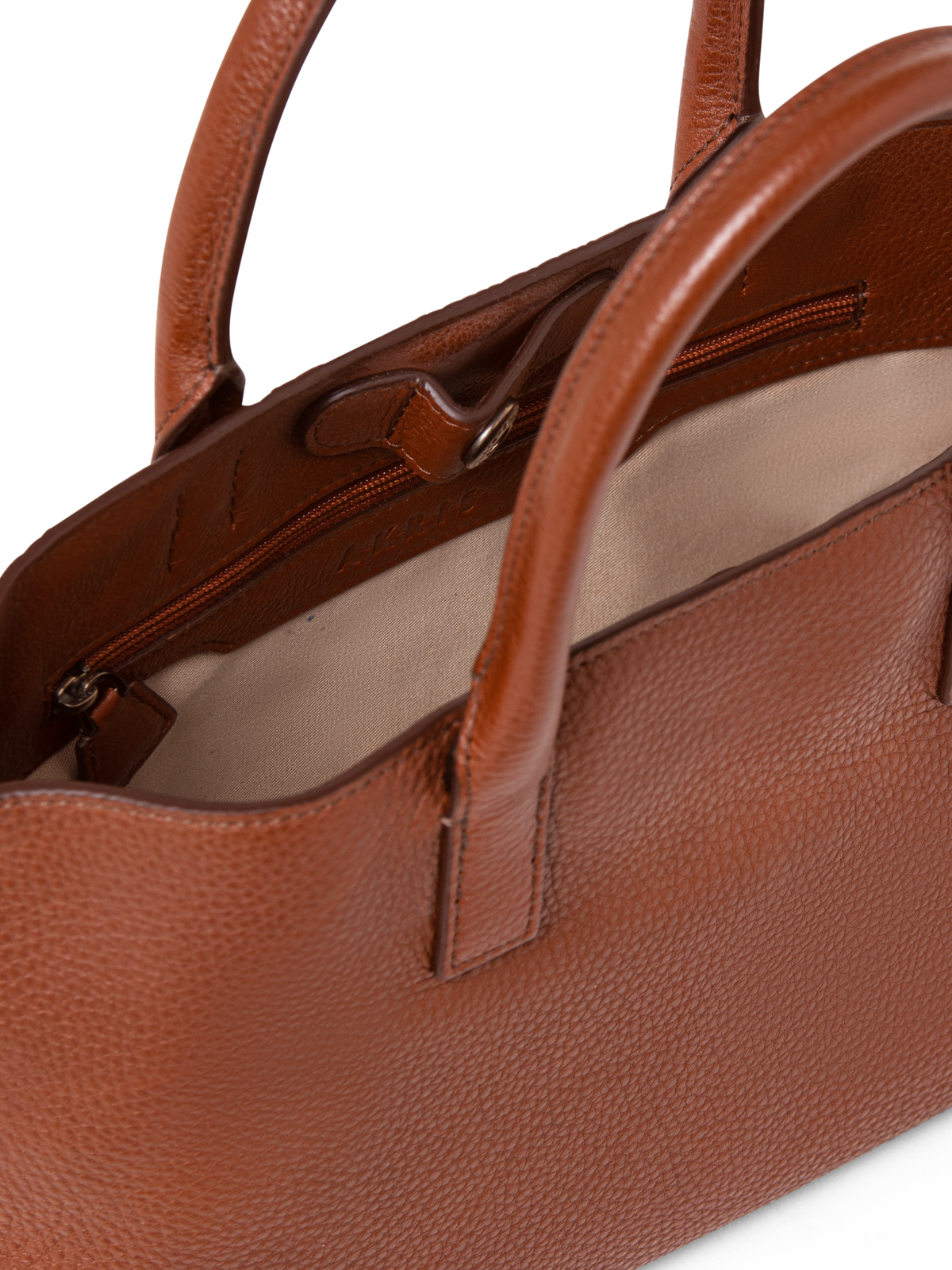 Designer Ai Little Top Handle Tote - neutral - brown