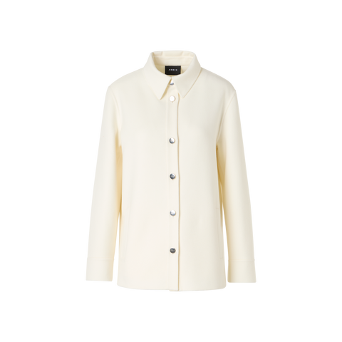 Cashmere Double-Face Shirt Jacket