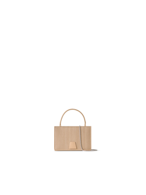 Designer Alice Mini Top Handle Bag - beige
