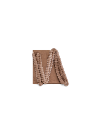 Designer Cashmere-Silk Scarf - brown