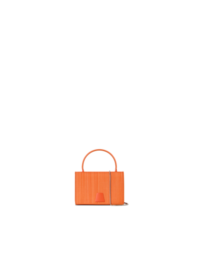 Designer Alice Mini Top Handle Bag - orange