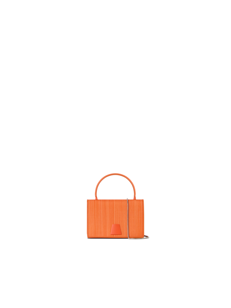 Designer Alice Mini Top Handle Bag - orange