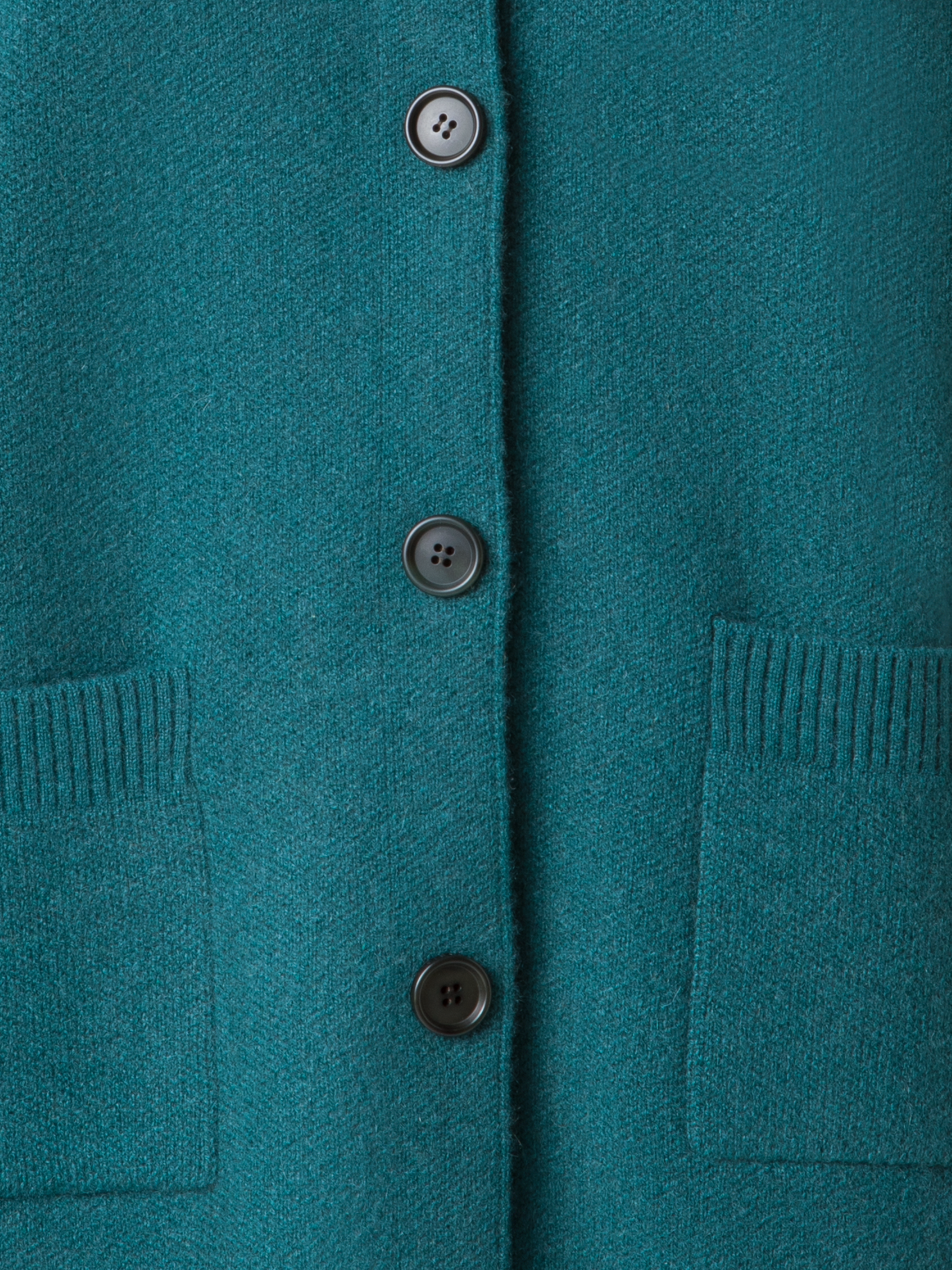 Designer Pure Cashmere Relaxed Cardigan - green