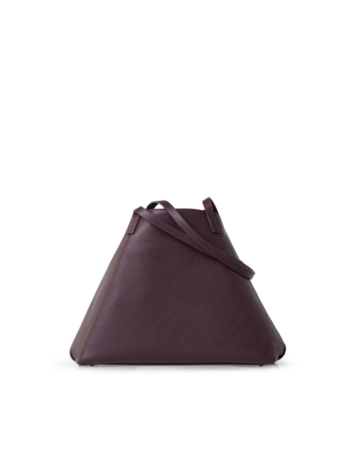 Designer Ai Medium Shoulder Tote - purple - wine - red