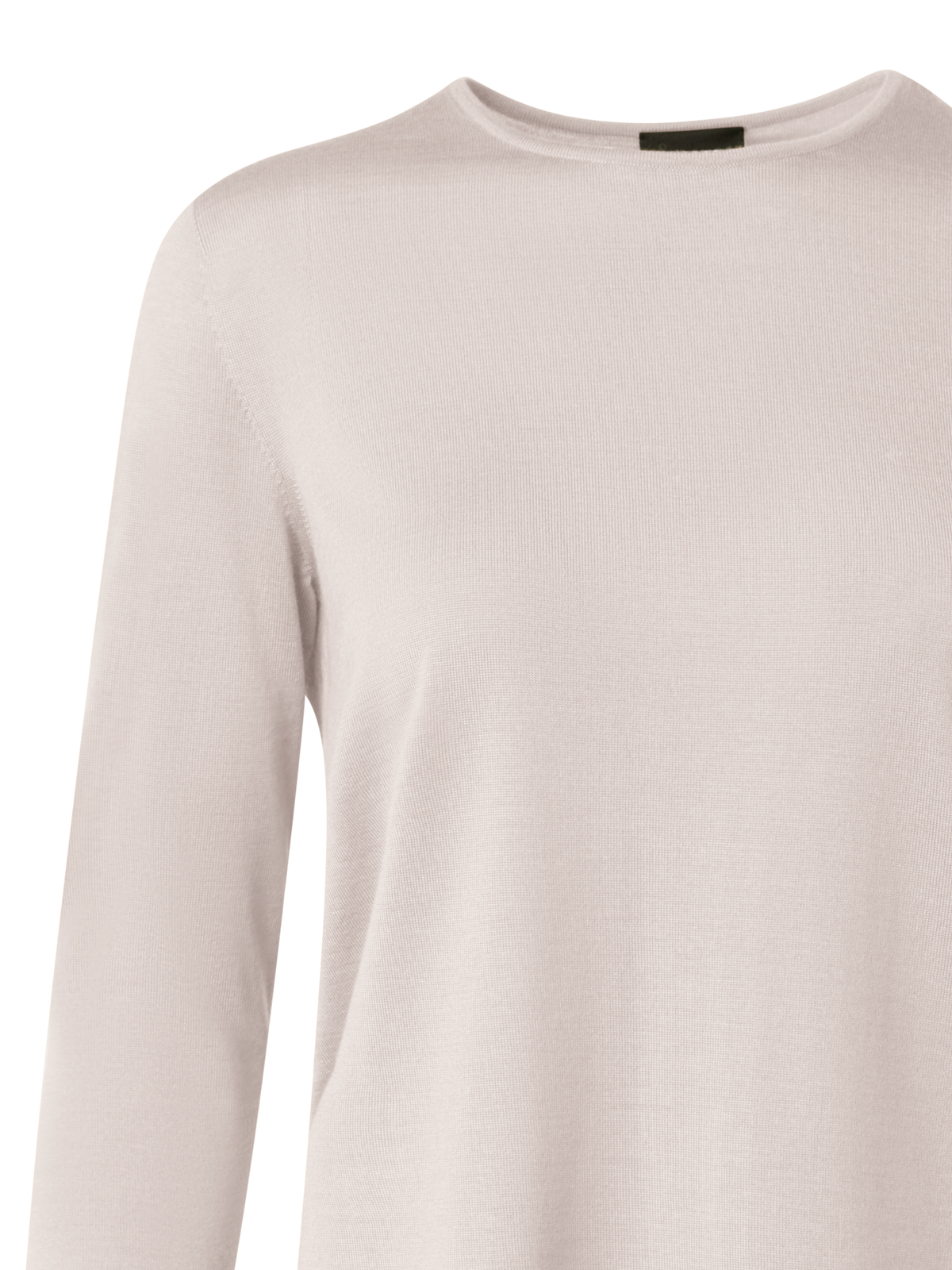 Designer Seamless Pullover from Cashmere Silk - neutral - beige