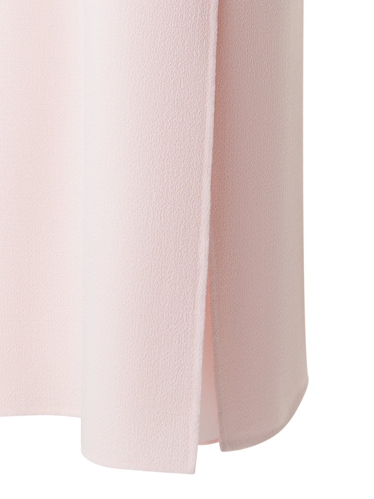 Designer Midi Sheath Dress in Wool Double-Face - pastel - pink