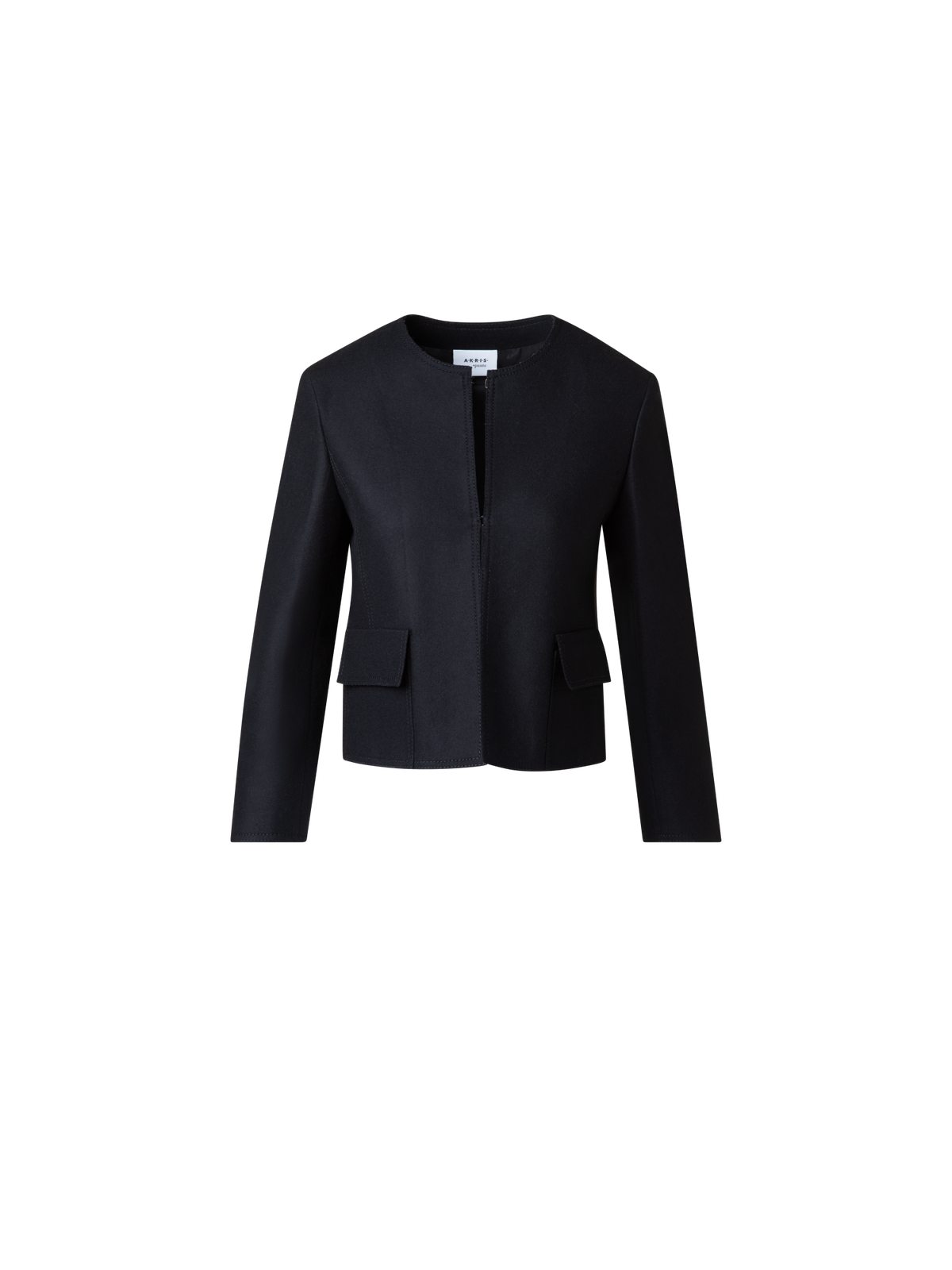 Designer Short Taglio Vivo Jacket - black