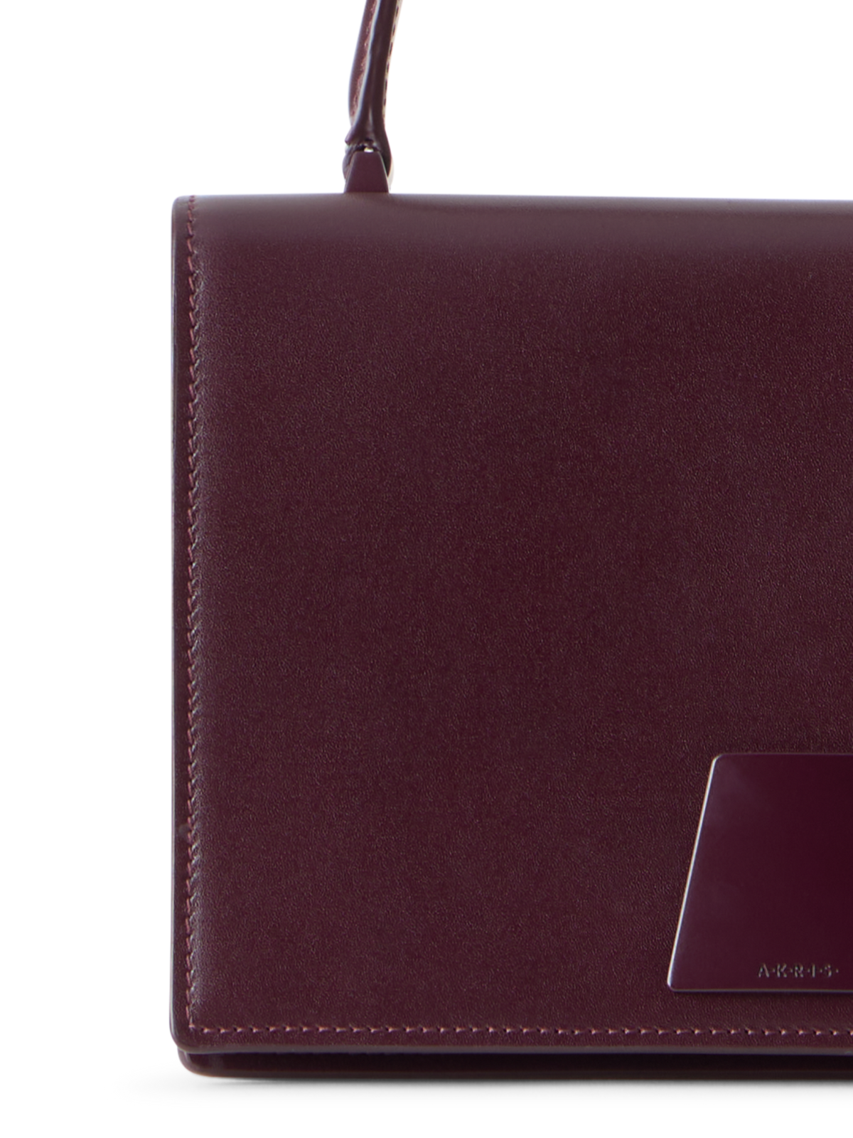 Designer Alice Small Top Handle Bag - wine