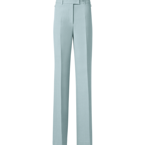 Wide Silk Shantung Pants