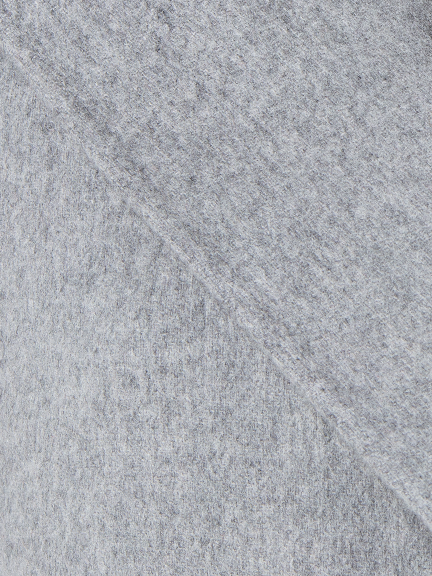 Designer Lightweight Double-Face Cashmere Coat - grey