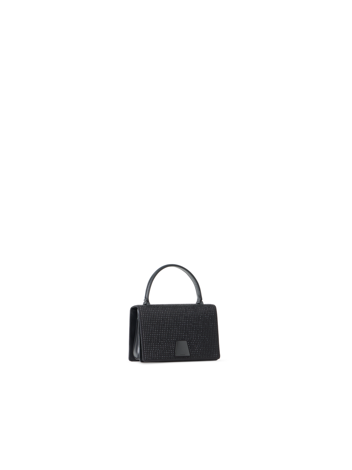 Designer Alice Mini Top Handle Bag - black