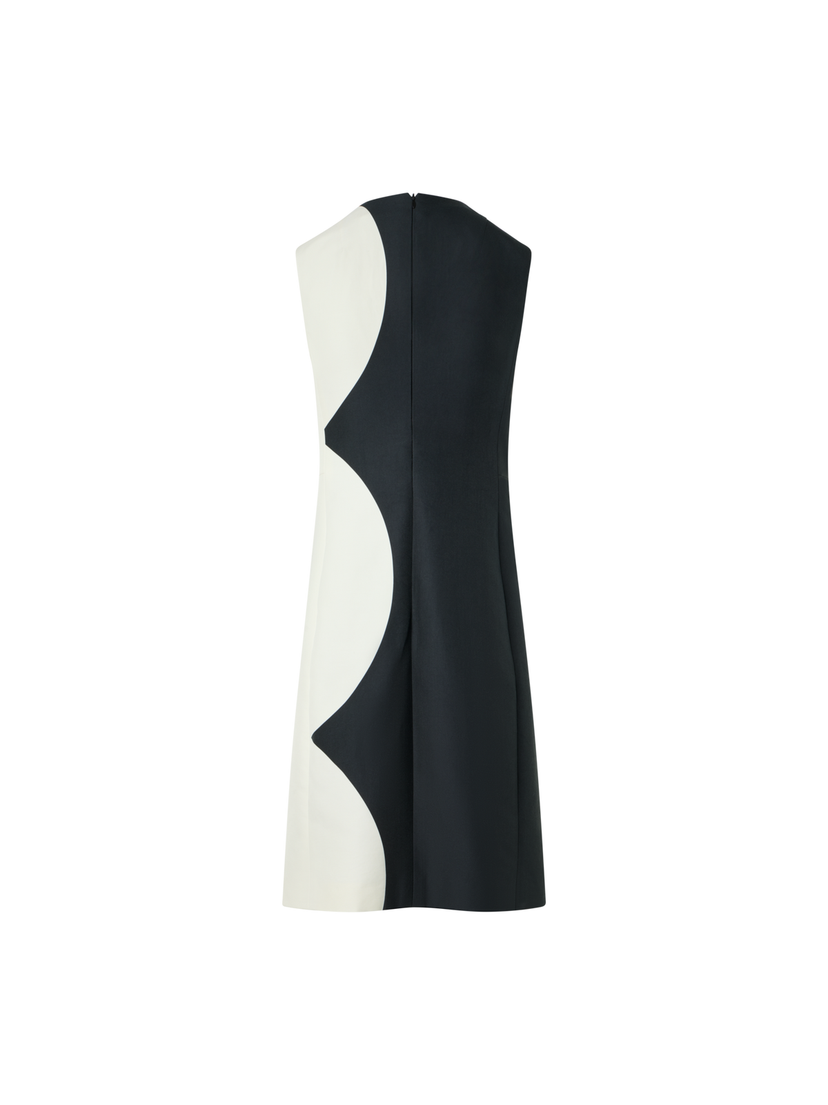 Designer Sheath Dress with Cloud Print - multicolor