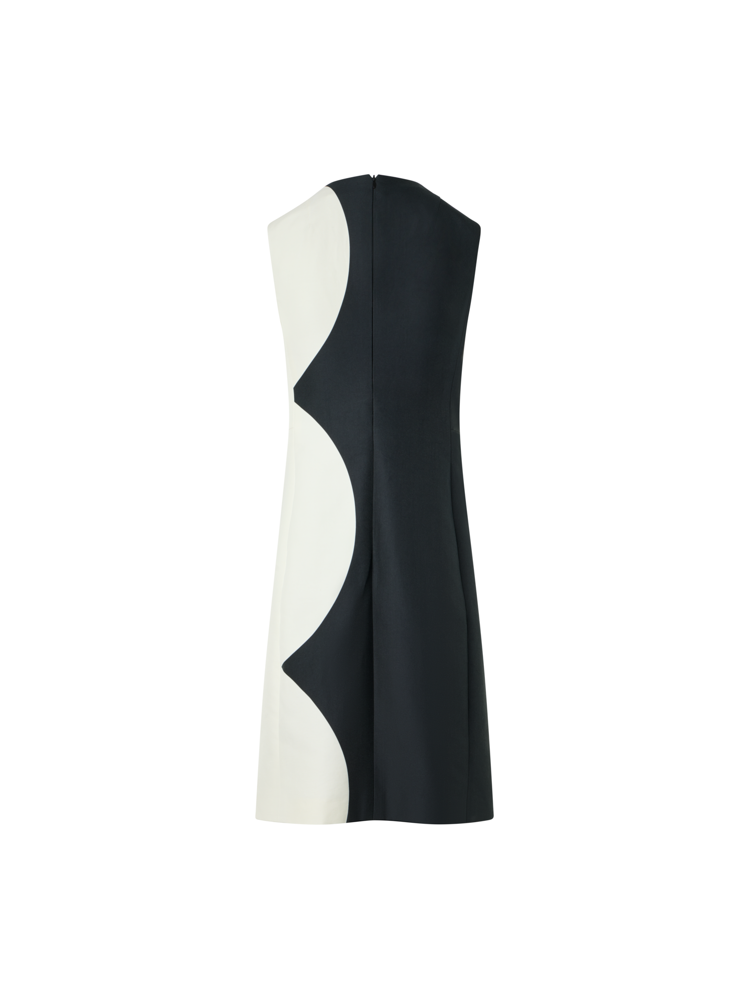 Designer Sheath Dress with Cloud Print - multicolor