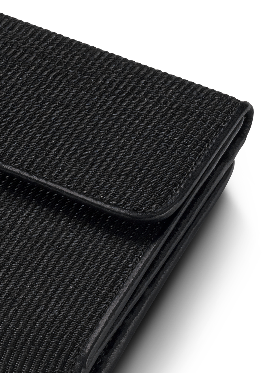 Designer Small Flap Over Wallet in Horsehair, 10.3 x 9.5 x2.3 cm