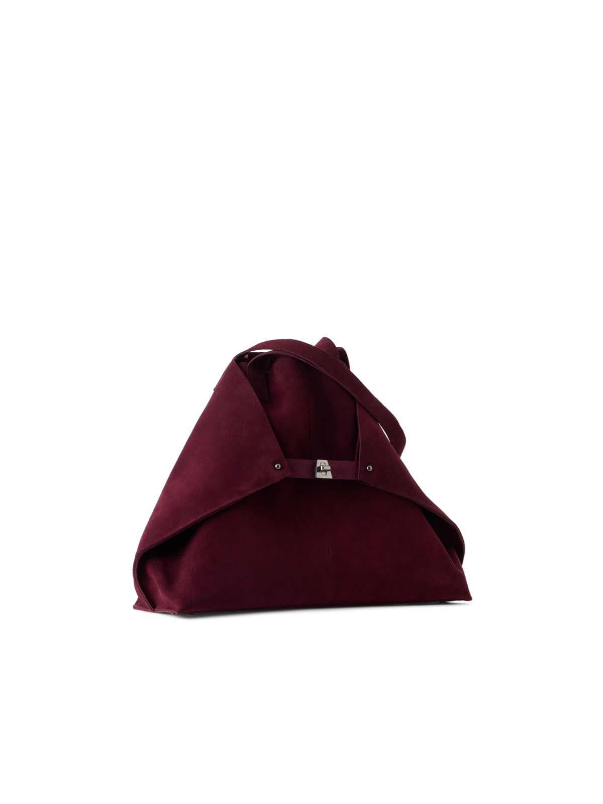 Designer Ai Medium Shoulder Tote - wine