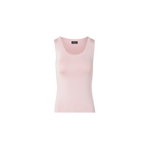Knit Tank Top in Silk Stretch