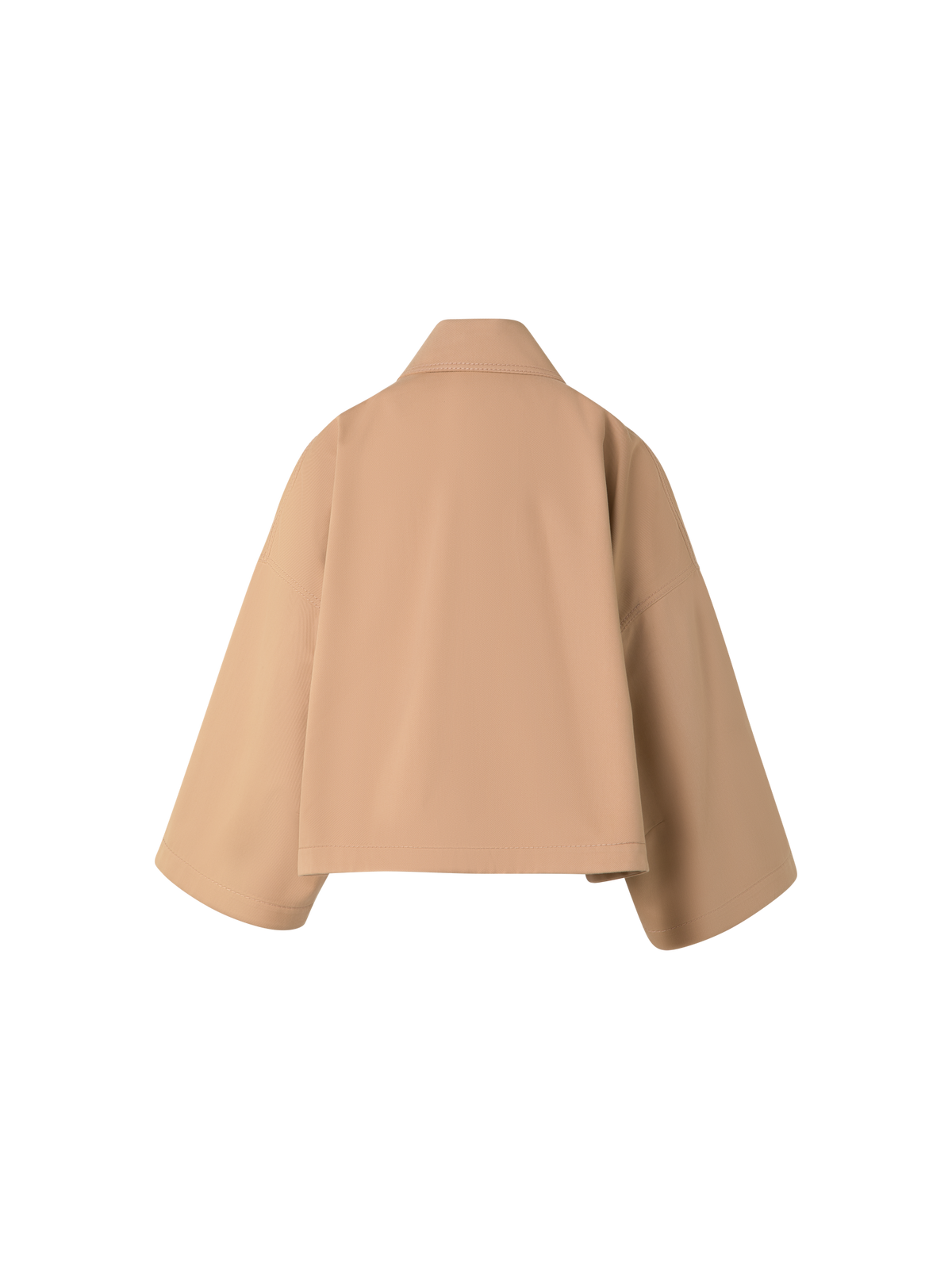 Designer Water-Repellent Cotton Gabardine Jacket - neutral - beige