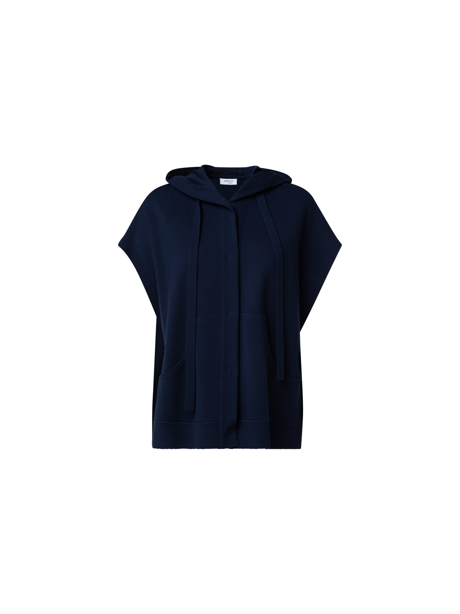 Designer Merino Wool Cardigan with Hood