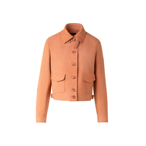 Leather Bomber Jacket