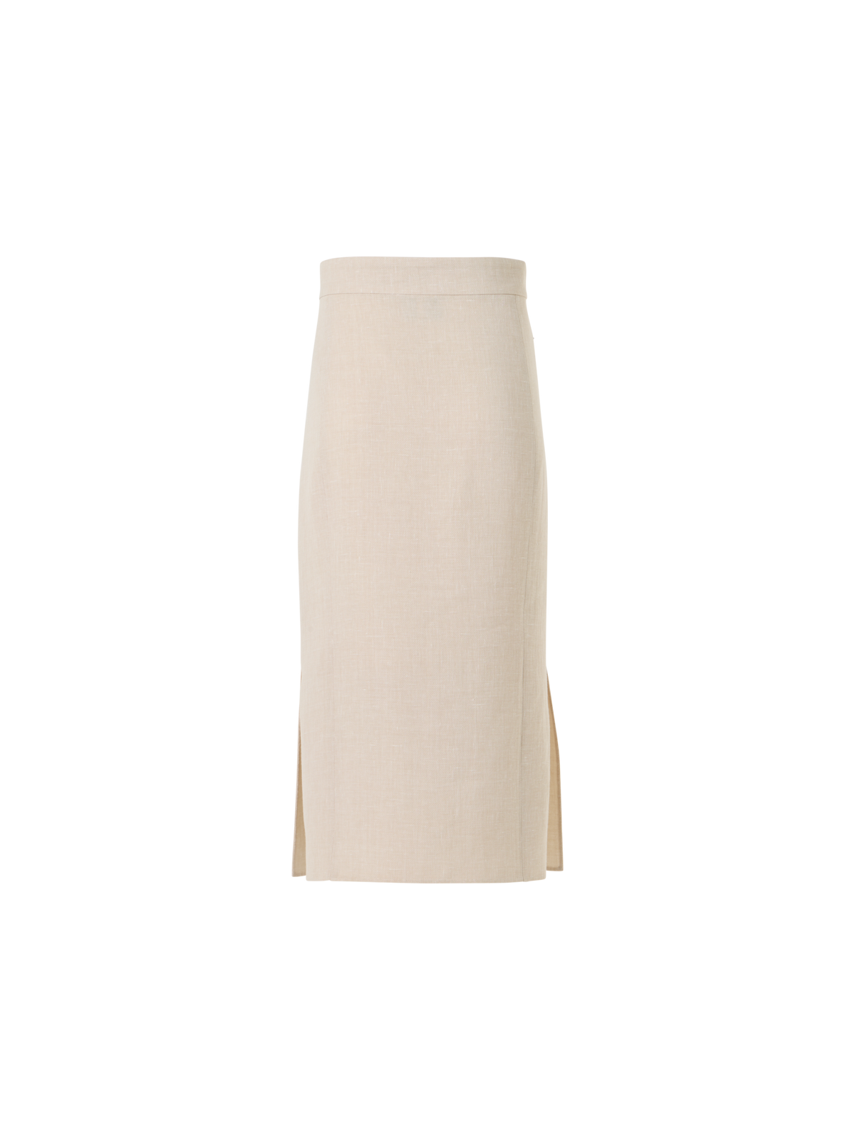 Designer Midi Pencil Skirt - grey
