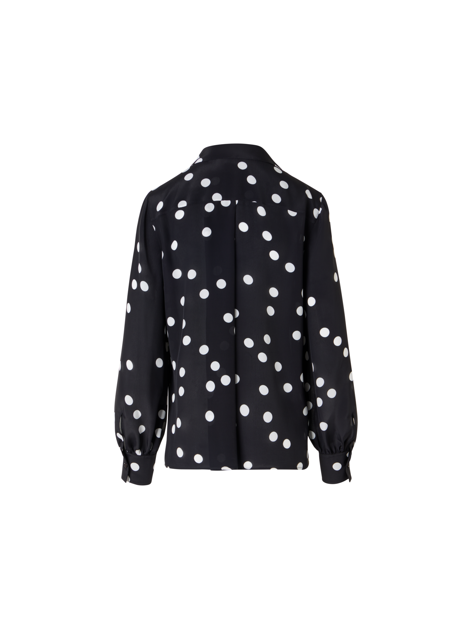 Designer Viscose Georgette Blouse - black
