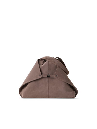 Designer Ai Medium Shoulder Tote Bag - neutral - brown
