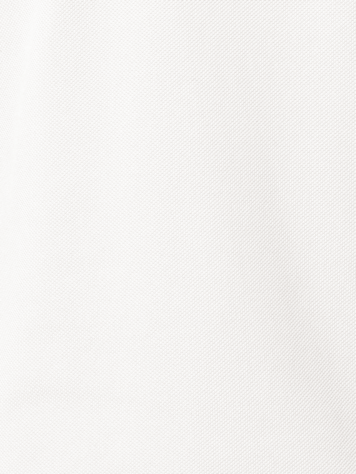 Designer Cotton Knit Polo Shirt - white