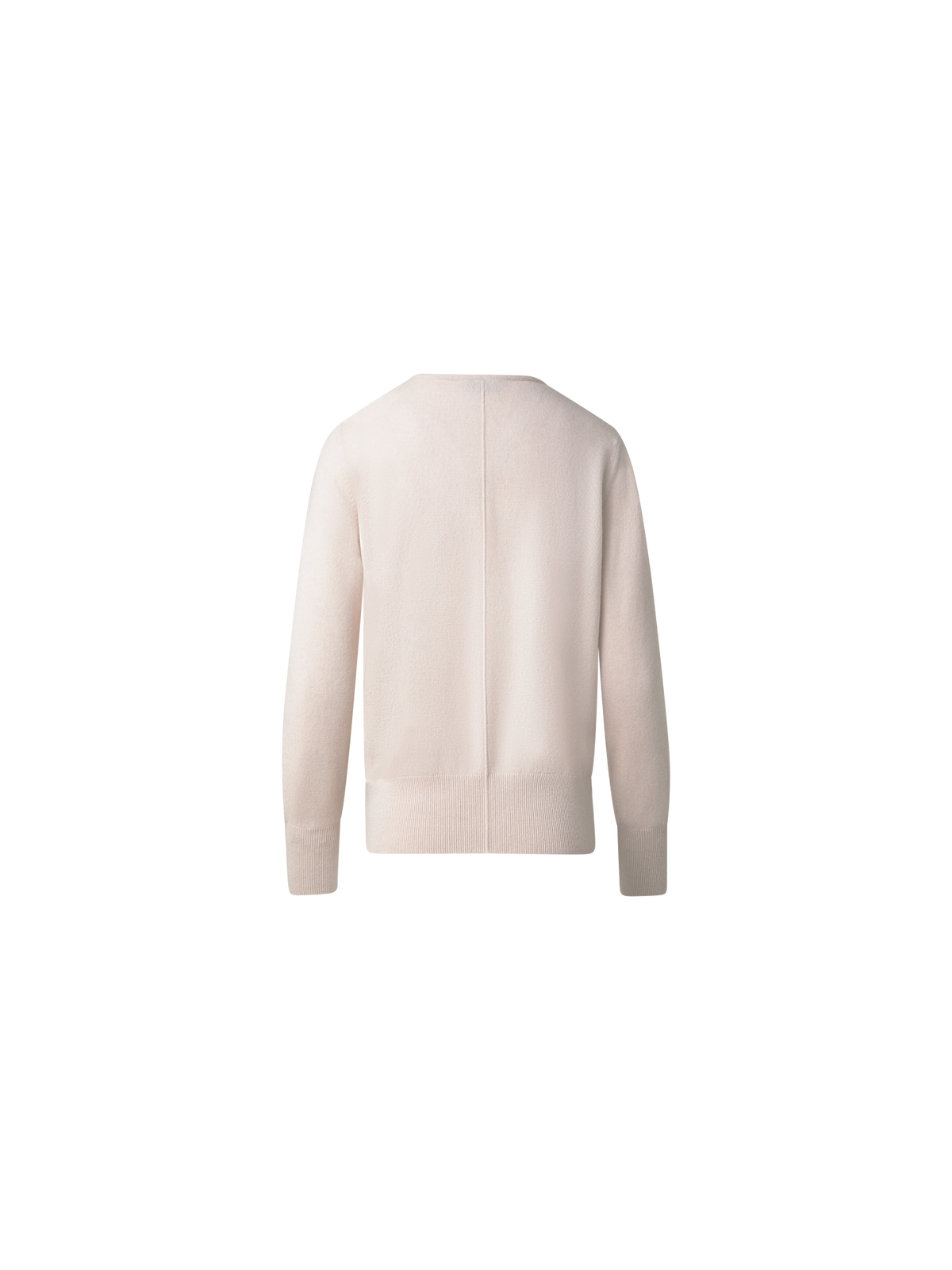 Designer 100% Cashmere V-Neck Knit Sweater - neutral - beige