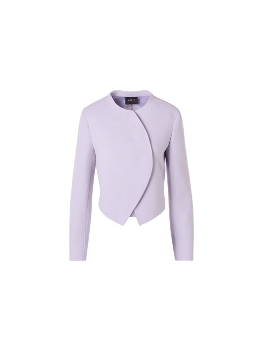 Designer Hynora Jacket in Wool-Crêpe Double-Face - pastel