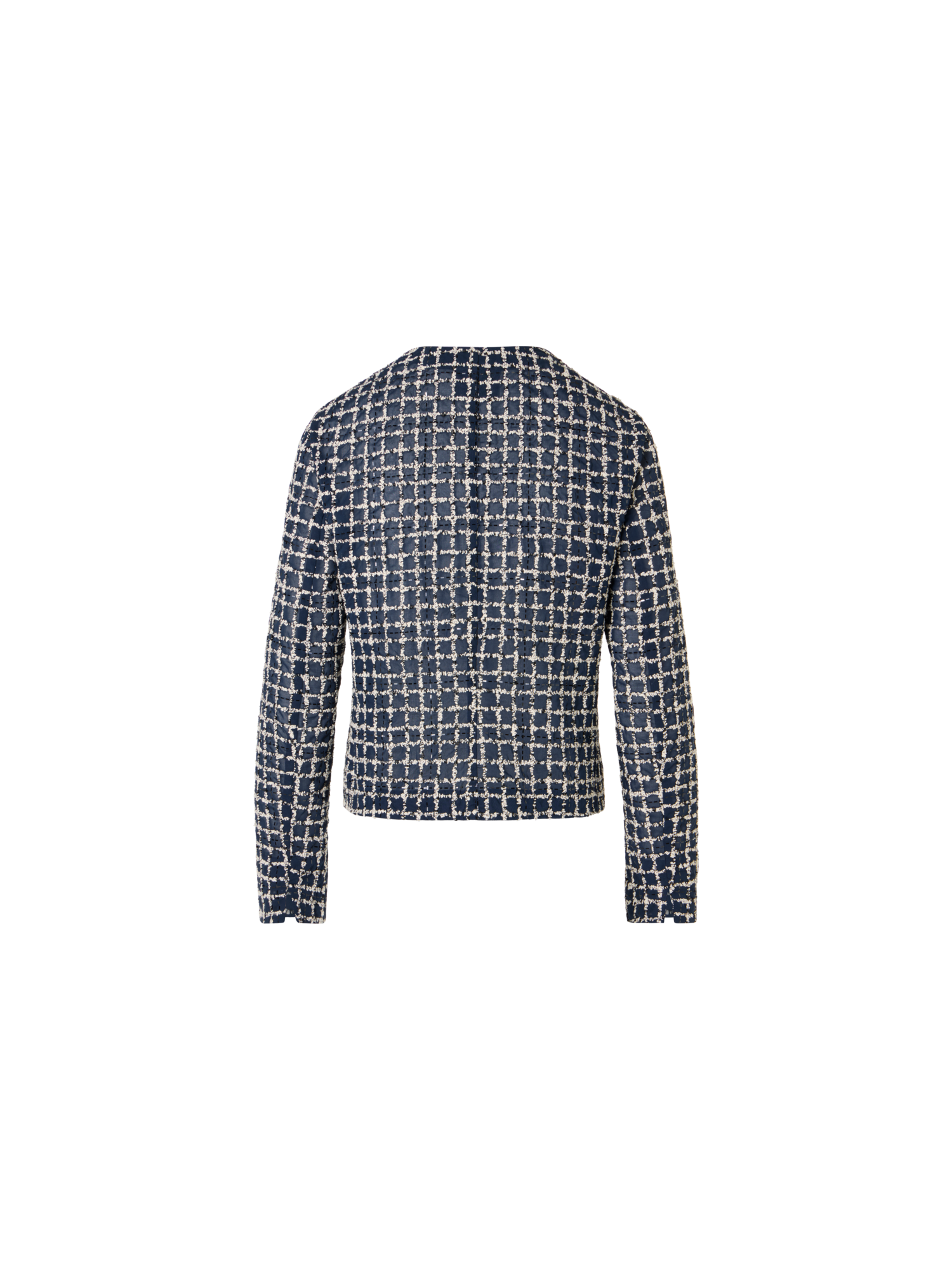 Designer Akio Short Jacket in Cotton Blend - multicolor