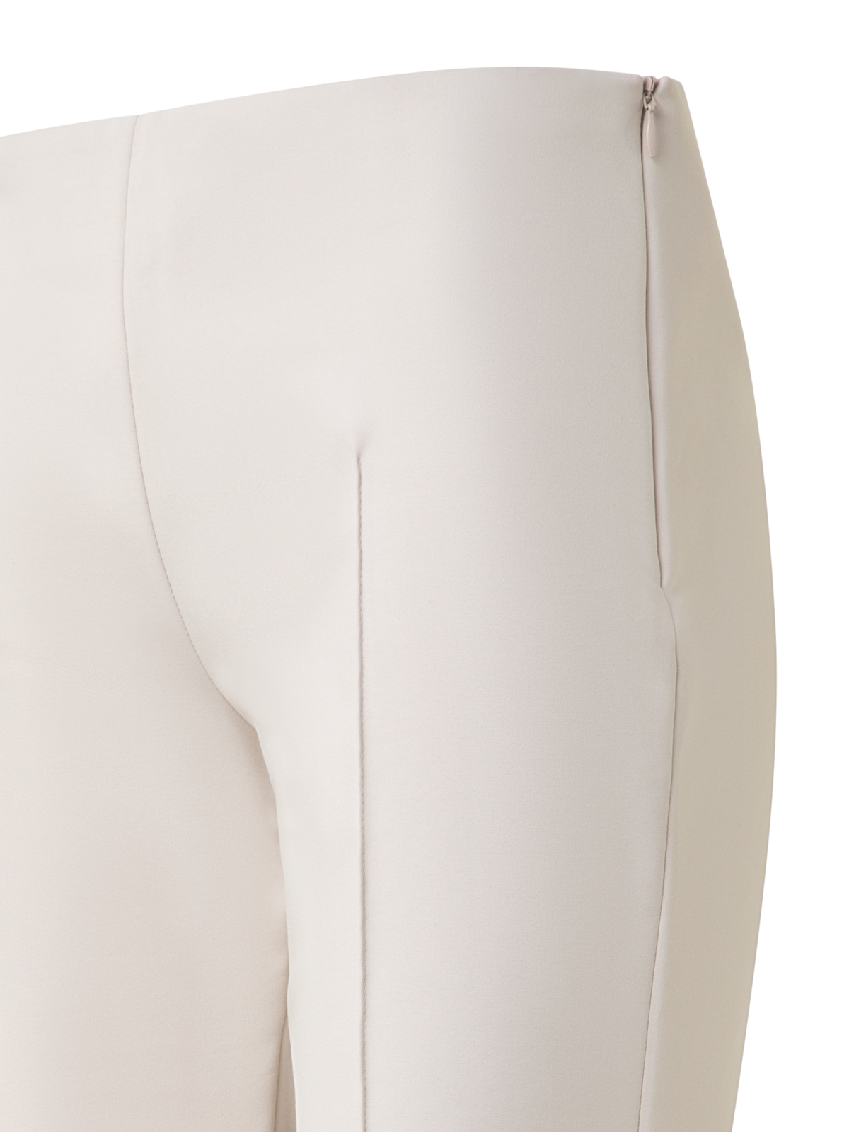 Designer Slim Cotton Techno Stretch Pants - neutral - beige