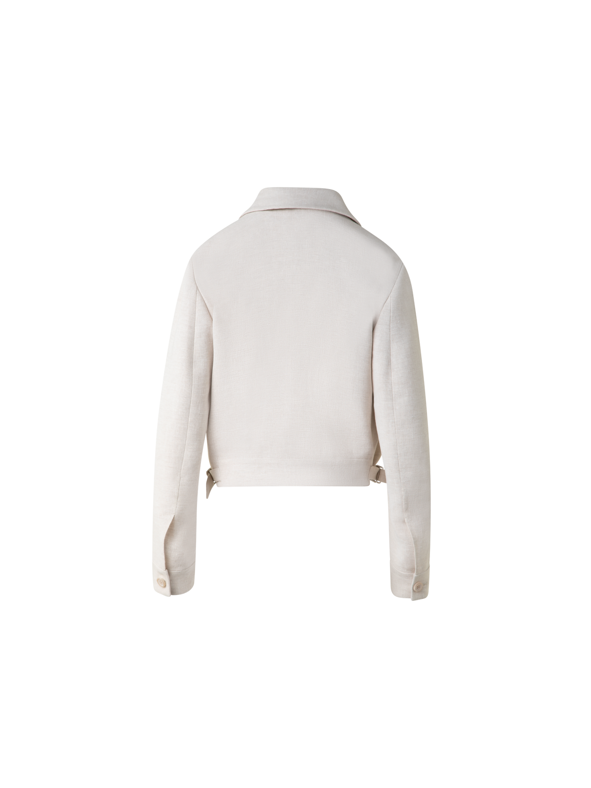 Short Blouson Jacket in Linen Double-Face – Akris Inc. Short Blouson Jacket in Linen Double-Face – Akris Inc.